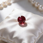 IGI Certified Laboratory Grown Ruby | 1.58 Carat Round Brilliant Cut | Purplish Red Ruby