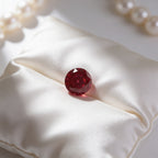 IGI Certified Laboratory Grown Ruby | 1.65 Carat Round Brilliant Cut | Purplish Red Ruby-Saleh Sallom