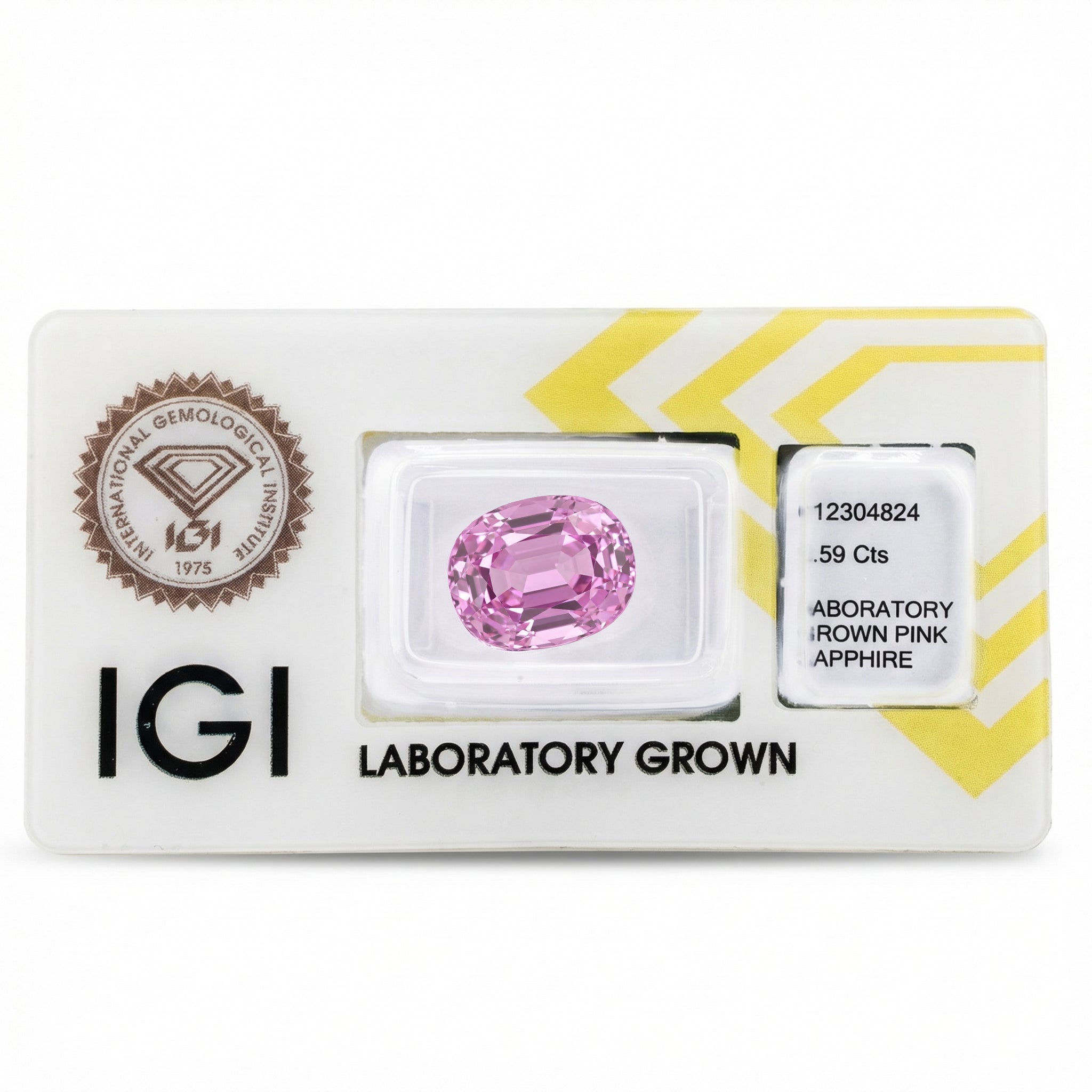 IGI Certified Laboratory Grown Pink Sapphire | 9.59 Carat Cushion Mixed Cut | Luxury Statement Gemstone Secondary image