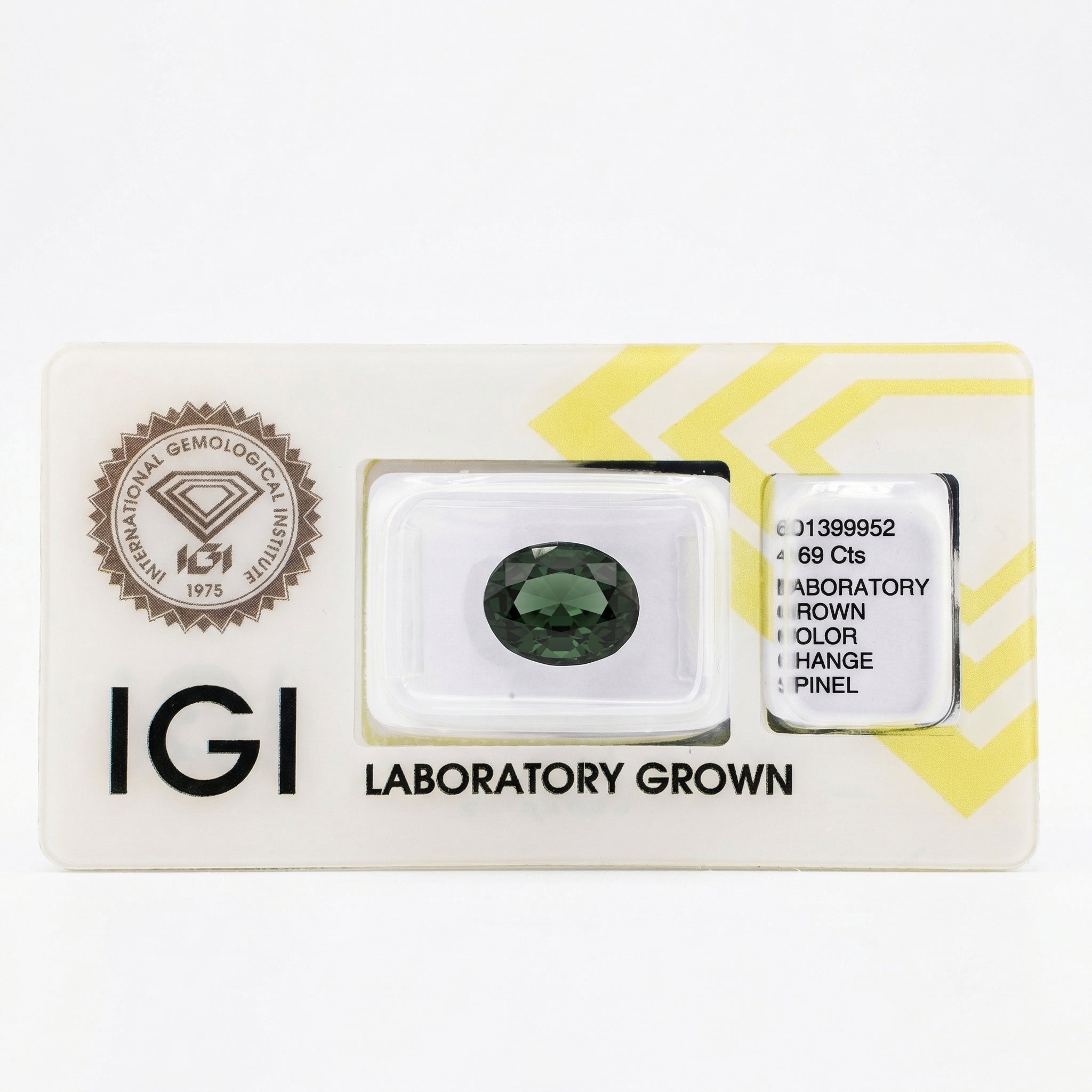 IGI Certified Laboratory Grown Color Change Spinel | 4.69 Carat Oval Cut | Unique Luxury Gemstone Secondary image