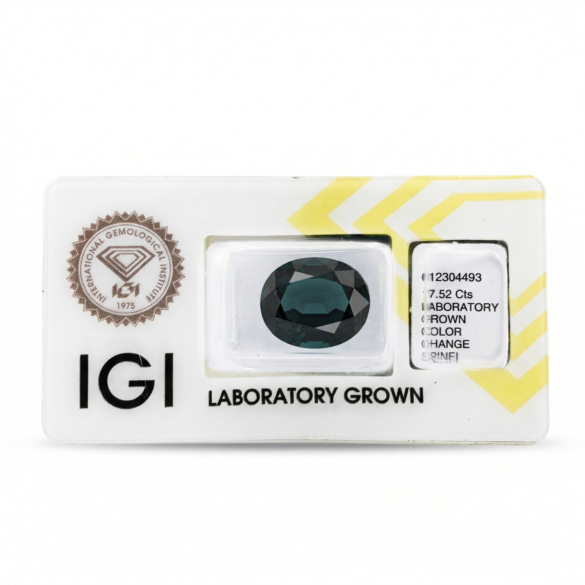 IGI Certified Laboratory Grown Color Change Spinel | 17.52 Carat Oval Cut | Collector Luxury Statement Gemstone Secondary image