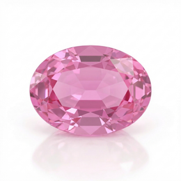 IGI Certified Laboratory Grown Orangy Pink Sapphire | 1.69 Carat Oval Mixed Cut | Luxury Gemstone-Saleh Sallom