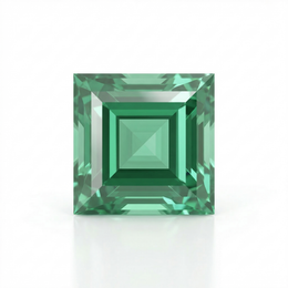 IGI Certified Laboratory Grown Green Spinel | 4.72 Carat Square Step Cut | Luxury Gemstone-Saleh Sallom