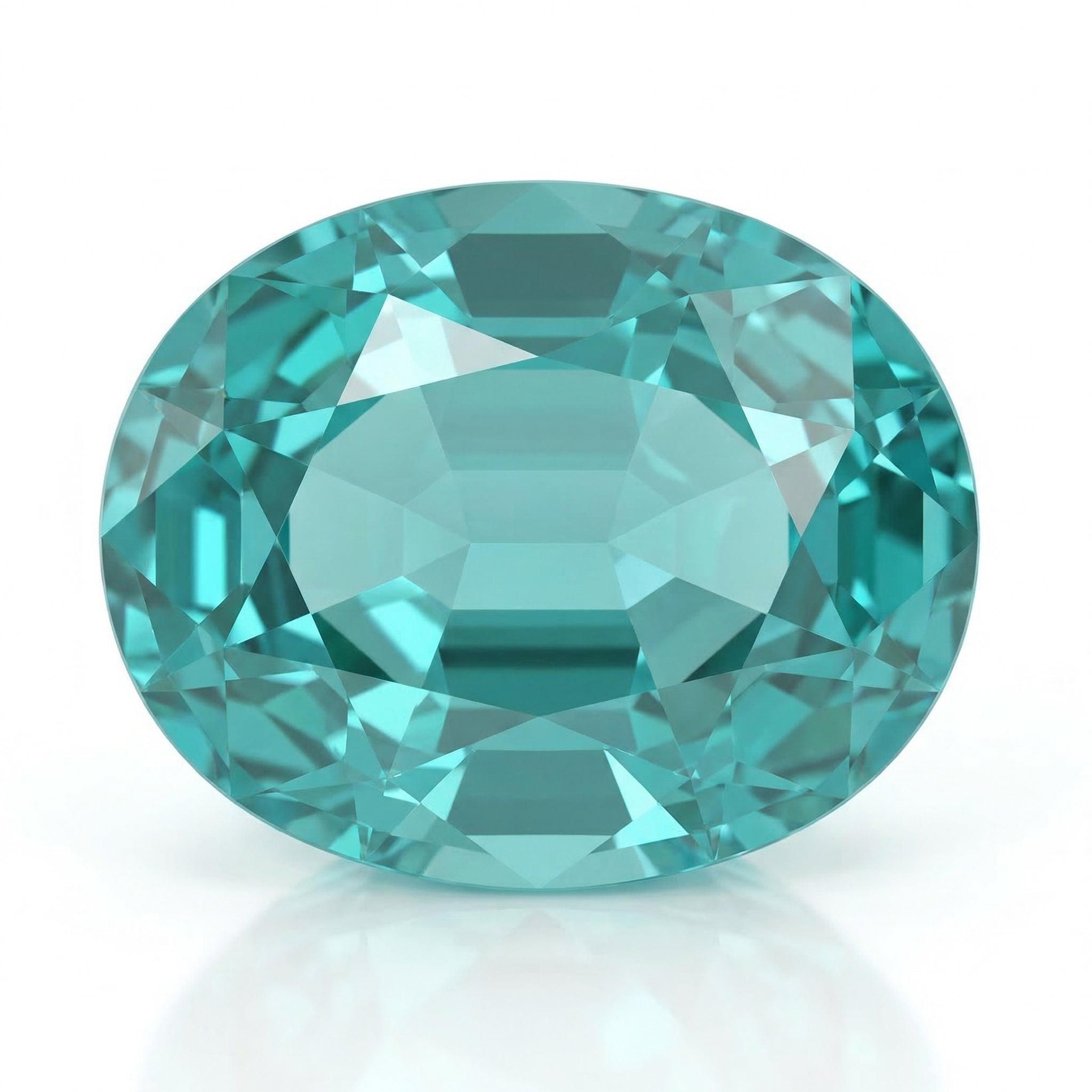 IGI Certified Laboratory Grown Green Spinel | 5.29 Carat Oval Mixed Cut | Elegant Fine Gemstone-Saleh Sallom Main image