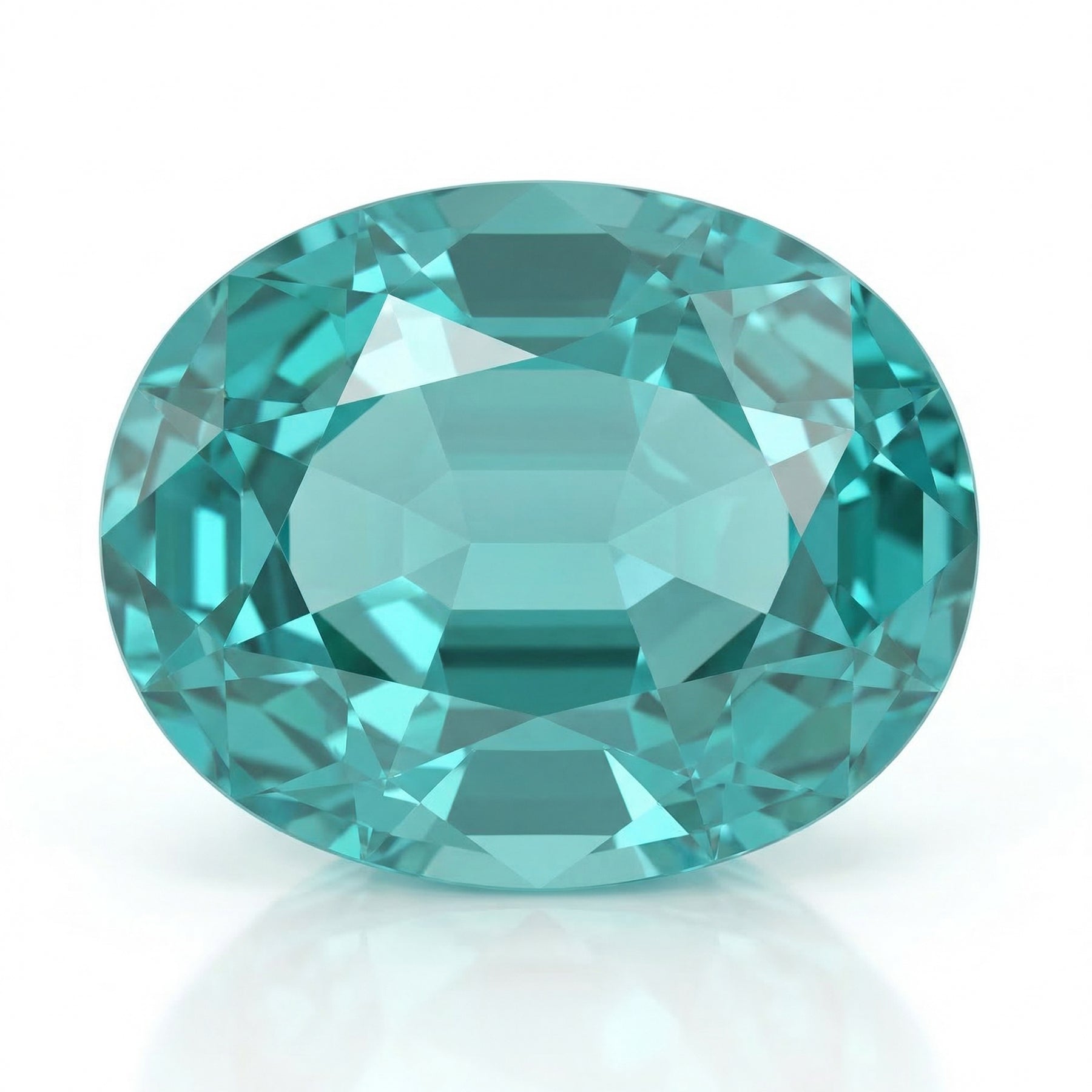 IGI Certified Laboratory Grown Green Spinel | 5.29 Carat Oval Mixed Cut | Elegant Fine Gemstone-Saleh Sallom