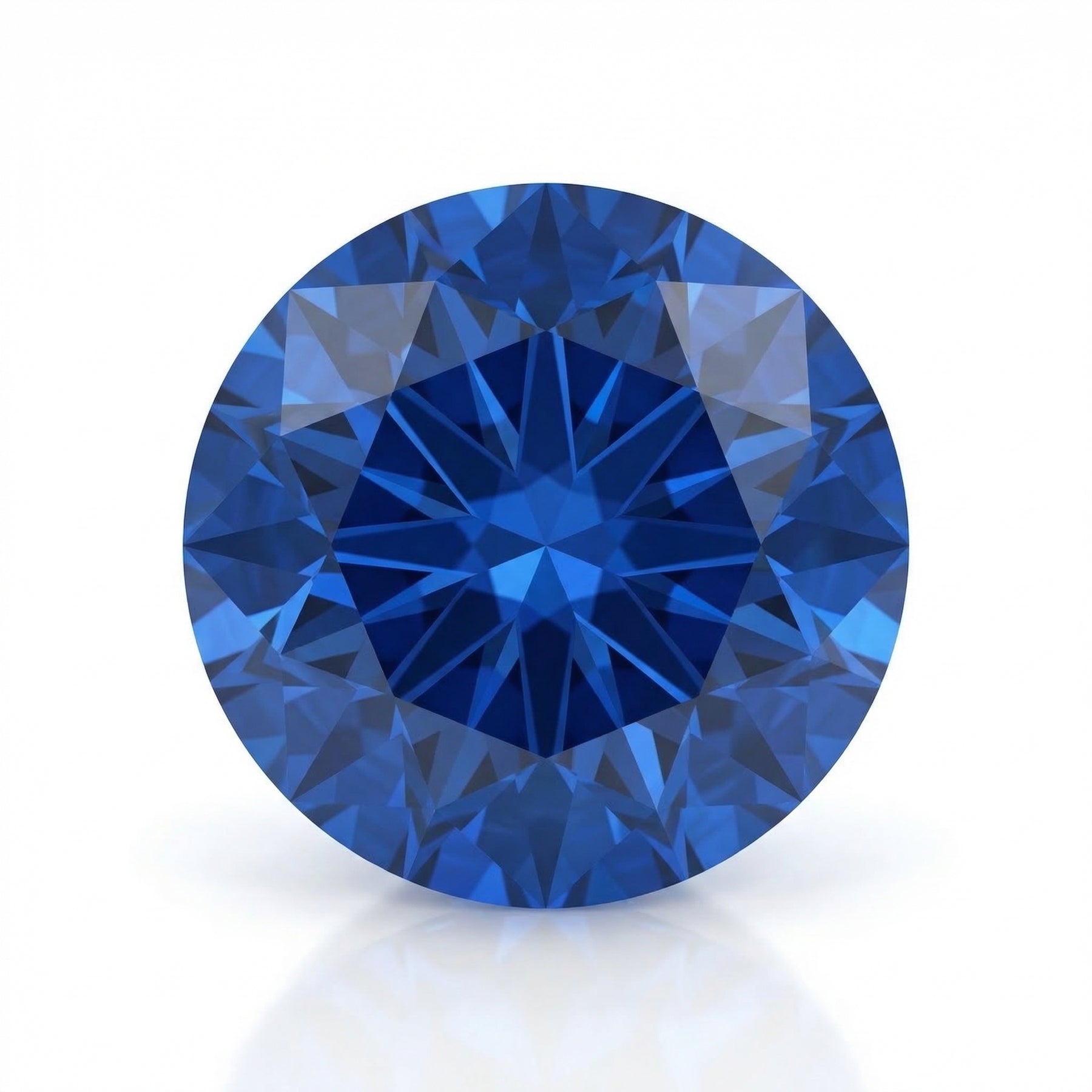 IGI Certified Laboratory Grown Blue Spinel | 0.97 Carat Round Modified Brilliant Cut | Luxury Gemstone-Saleh Sallom