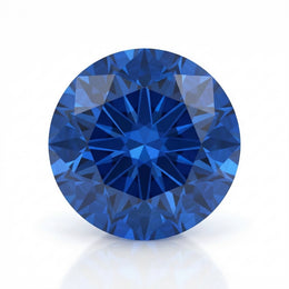 IGI Certified Laboratory Grown Blue Spinel | 0.97 Carat Round Modified Brilliant Cut | Luxury Gemstone-Saleh Sallom