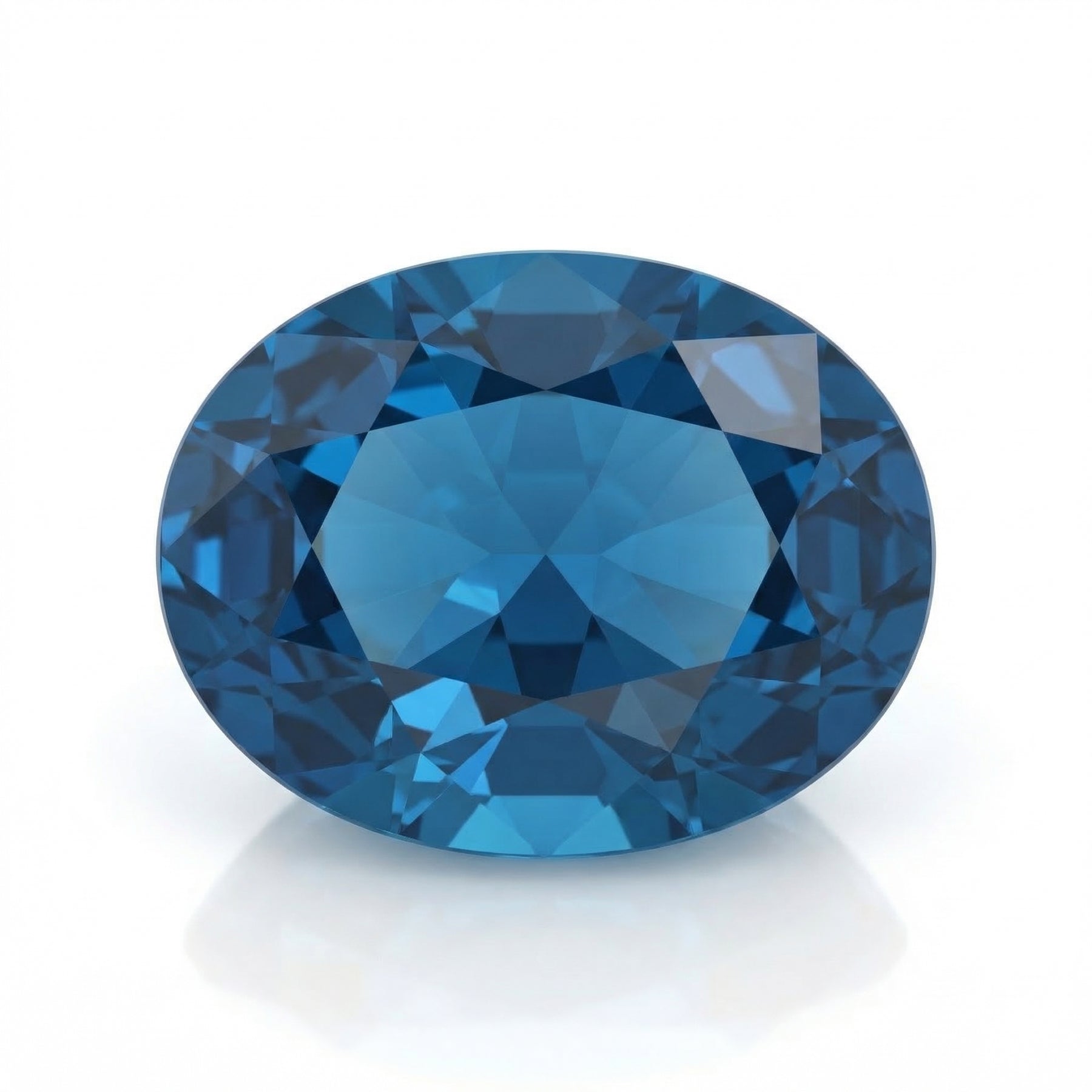 IGI Certified Laboratory Grown Blue Spinel | 4.99 Carat Oval Brilliant Cut | Luxury Gemstone-Saleh Sallom