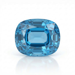 IGI Certified Laboratory Grown Blue Spinel | 5.69 Carat Cushion Mixed Cut | Elegant Statement Gemstone-Saleh Sallom