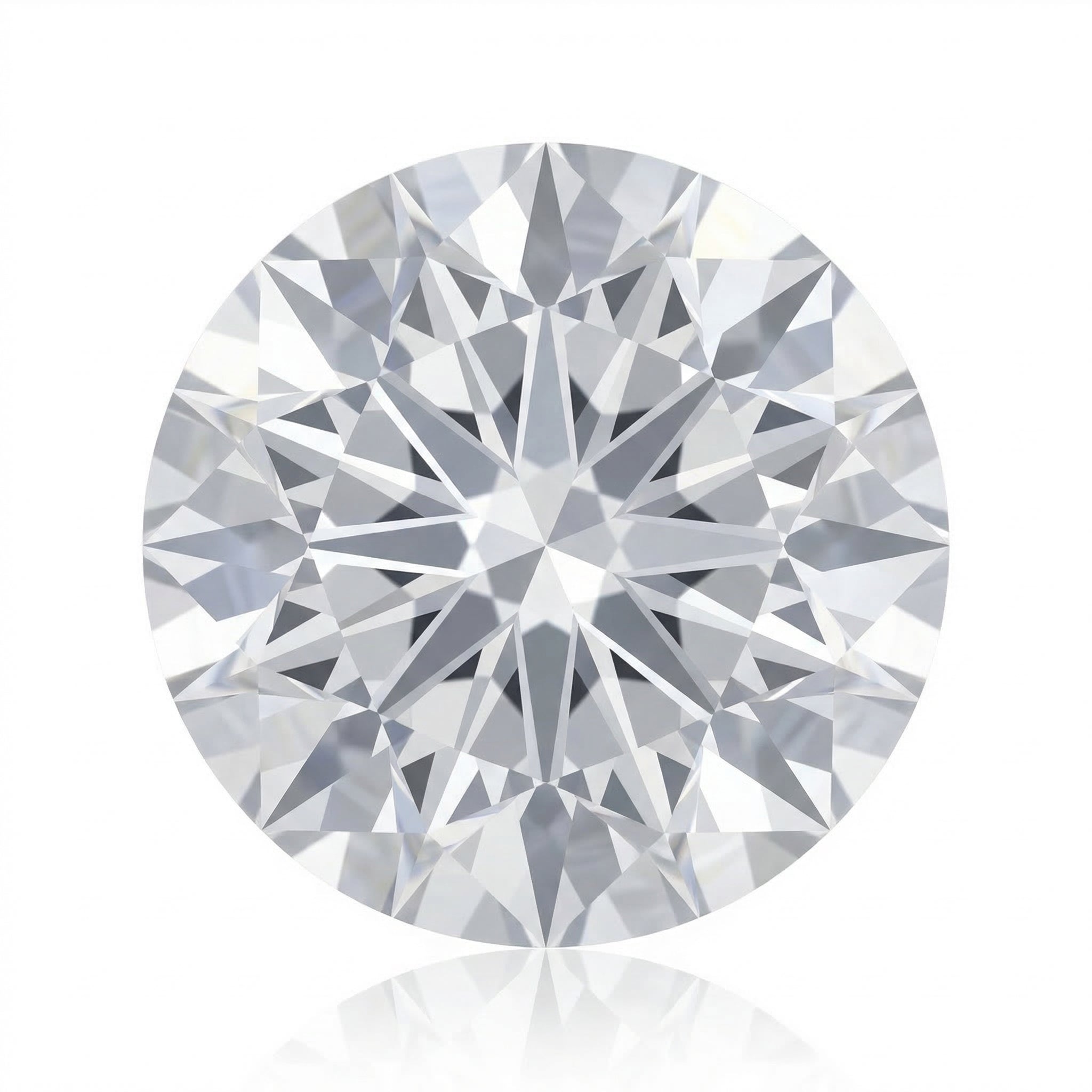 IGI Certified Laboratory Grown White Sapphire | 1.45 Carat Round Brilliant Cut | Diamond Alternative Gemstone-Saleh Sallom Main image