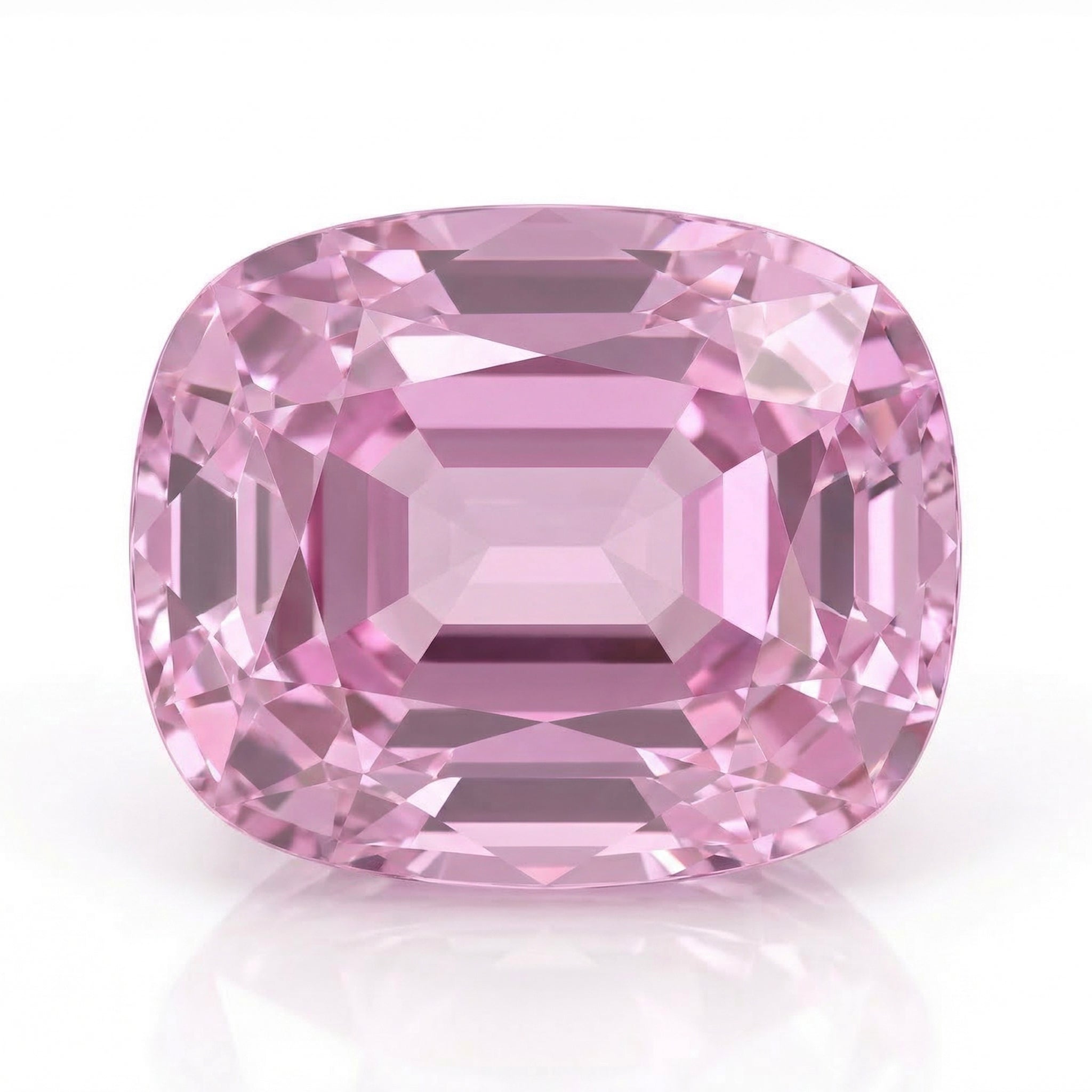 IGI Certified Laboratory Grown Pink Sapphire | 5.88 Carat Cushion Mixed Cut | Elegant Luxury Gemstone-Saleh Sallom Main image