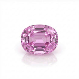 IGI Certified Laboratory Grown Pink Sapphire | 9.59 Carat Cushion Mixed Cut | Luxury Statement Gemstone-Saleh Sallom