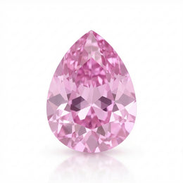 IGI Certified Laboratory Grown Pink Sapphire | 1.33 Carat Pear Mixed Cut | Elegant Fine Gemstone-Saleh Sallom