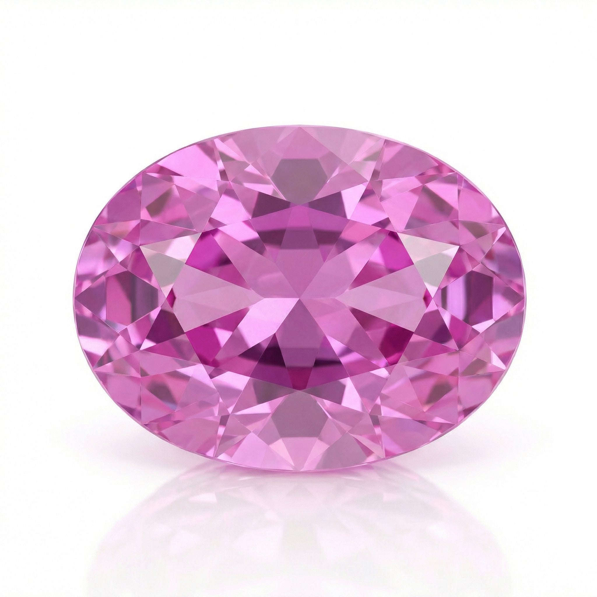 IGI Certified Laboratory Grown Purplish Pink Sapphire | 10.41 Carat Cushion Cut | Collector Luxury Gemstone-Saleh Sallom Main image