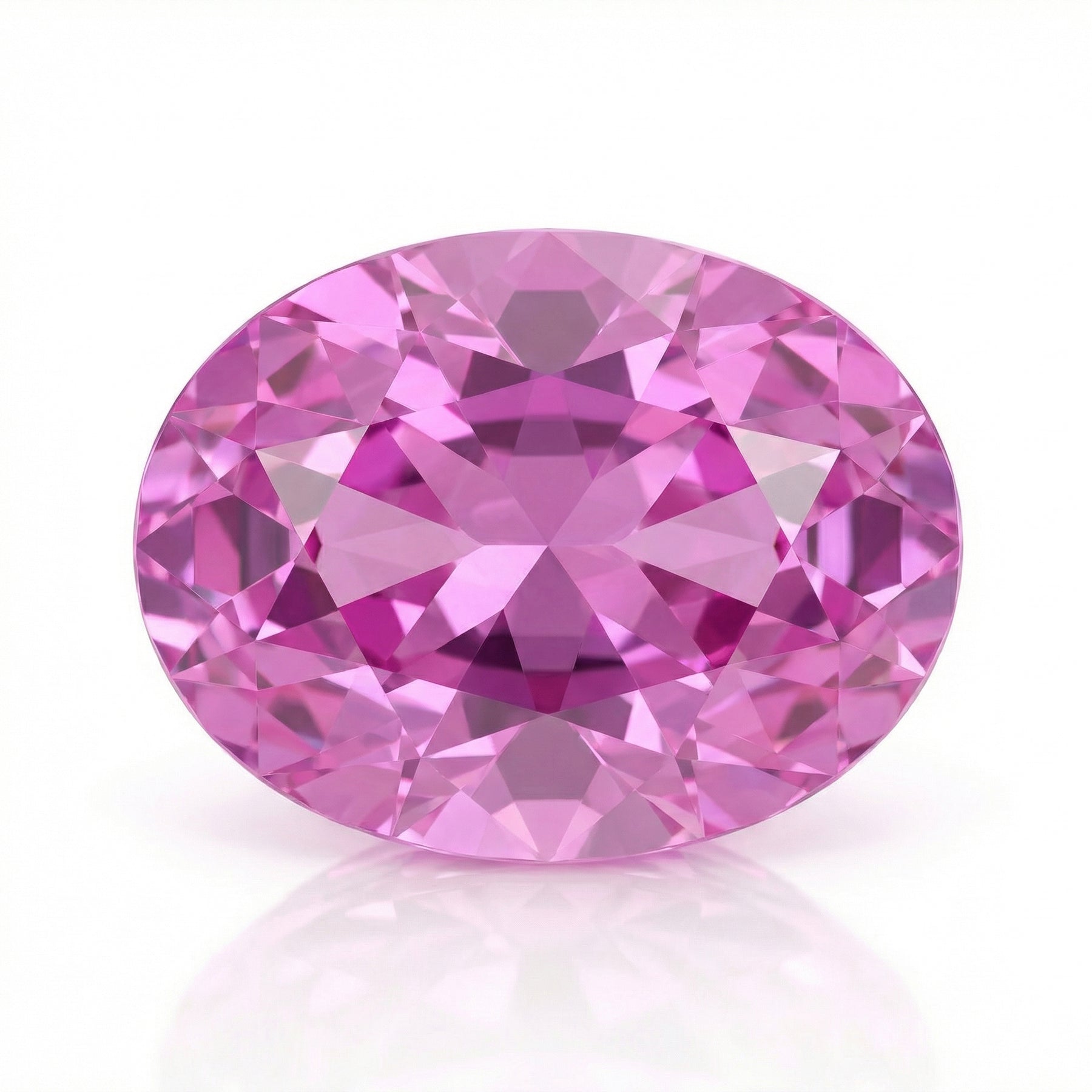 IGI Certified Laboratory Grown Purplish Pink Sapphire | 10.41 Carat Cushion Cut | Collector Luxury Gemstone-Saleh Sallom