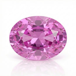 IGI Certified Laboratory Grown Purplish Pink Sapphire | 10.41 Carat Cushion Cut | Collector Luxury Gemstone-Saleh Sallom