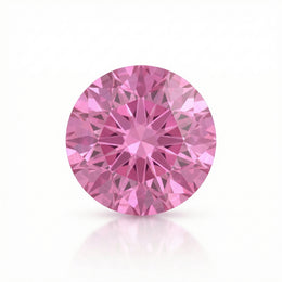 IGI Certified Laboratory Grown Pink Sapphire | 4.07 Carat Round Cut | Classic Brilliant Gemstone-Saleh Sallom
