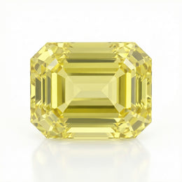 IGI Certified Laboratory Grown Yellow Sapphire | 3.63 Carat Emerald Cut | Elegant Luxury Gemstone-Saleh Sallom