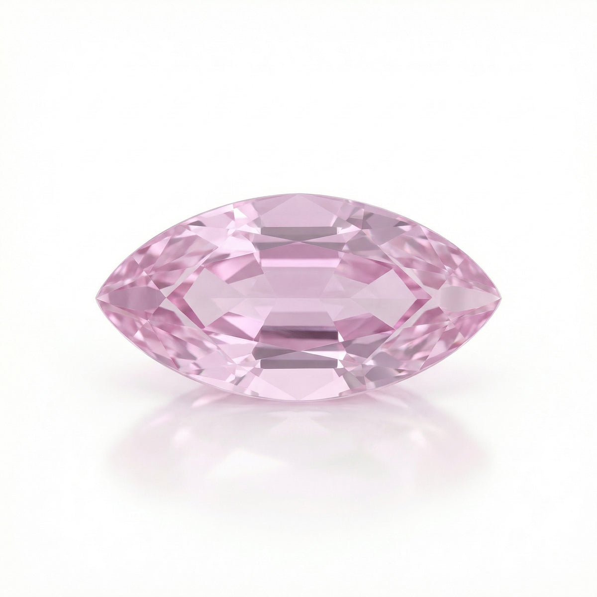 IGI Certified Laboratory Grown Pink Sapphire | 4.90 Carat Marquise Cut | Unique Statement Gemstone-Saleh Sallom Main image