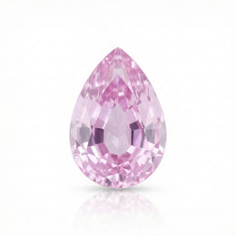 IGI Certified Laboratory Grown Pink Sapphire | 4.66 Carat Pear Cut | Romantic Luxury Gemstone-Saleh Sallom