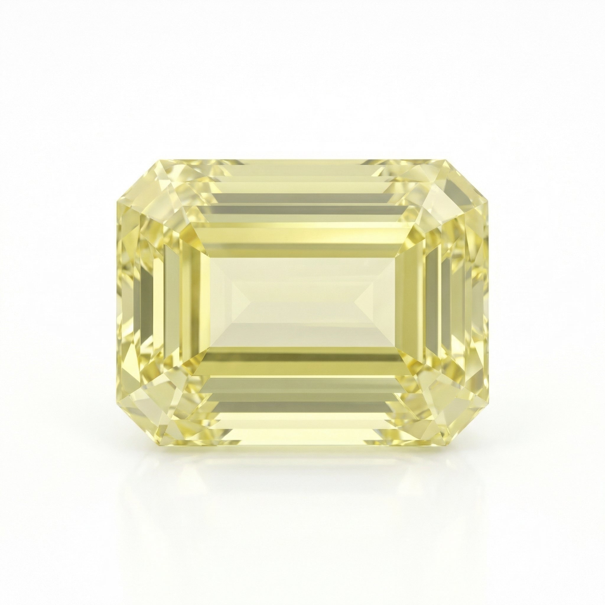 IGI Certified Laboratory Grown Yellow Sapphire | 2.73 Carat Cushion Cut | Elegant Fine Jewelry Gemstone-Saleh Sallom Main image