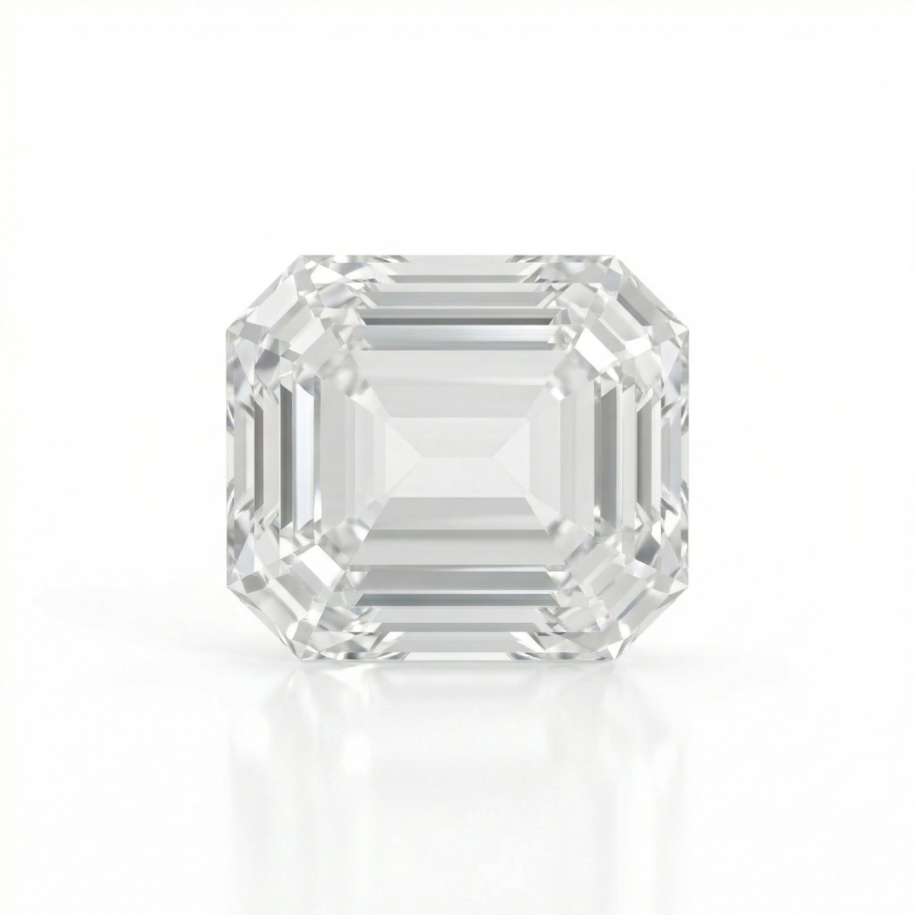 IGI Certified Laboratory Grown Colorless Sapphire | 9.82 Carat Emerald Cut | Luxury Gemstone-Saleh Sallom