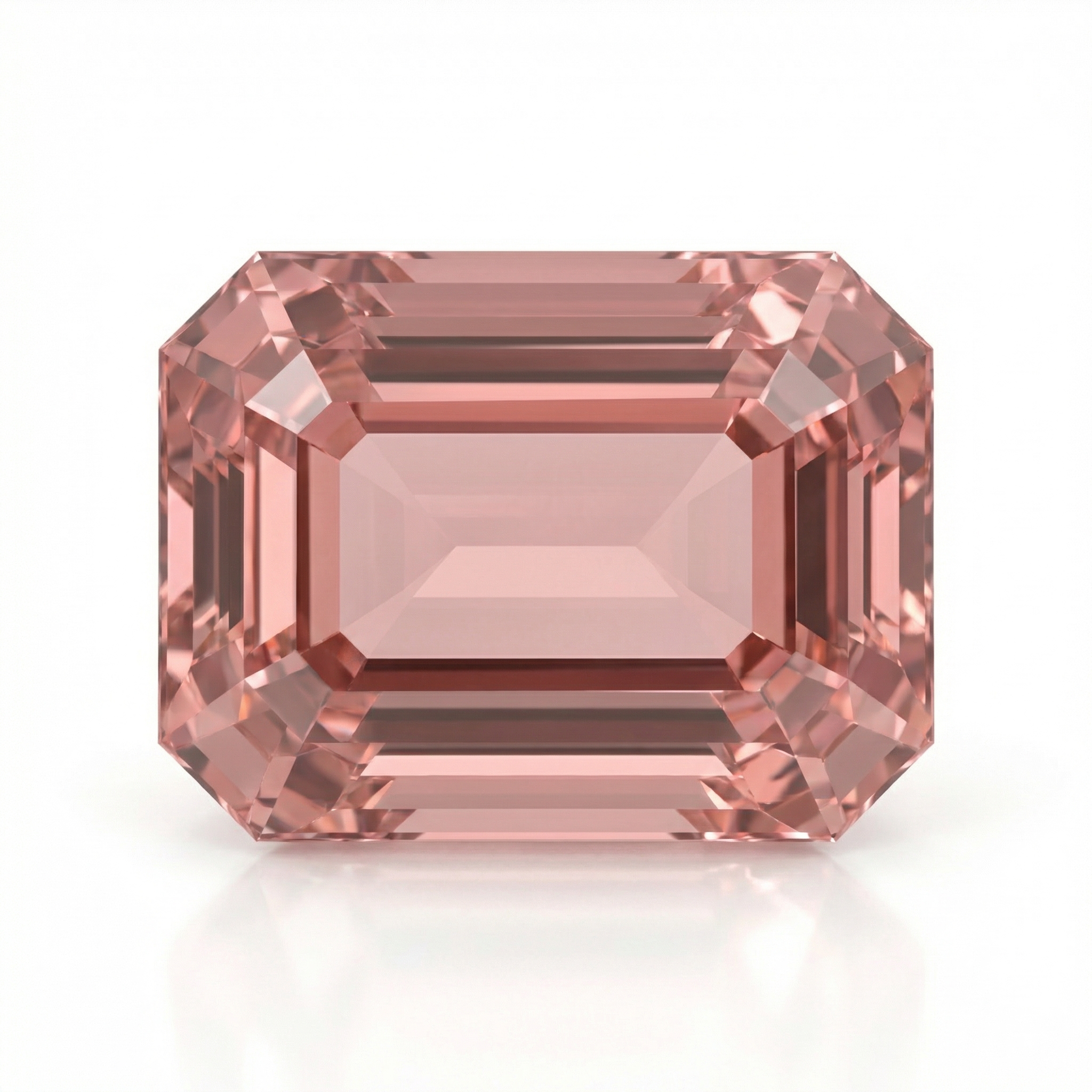 IGI Certified Laboratory Grown Pink Sapphire | 1.67 Carat Emerald Cut | Fine Luxury Gemstone-Saleh Sallom Main image