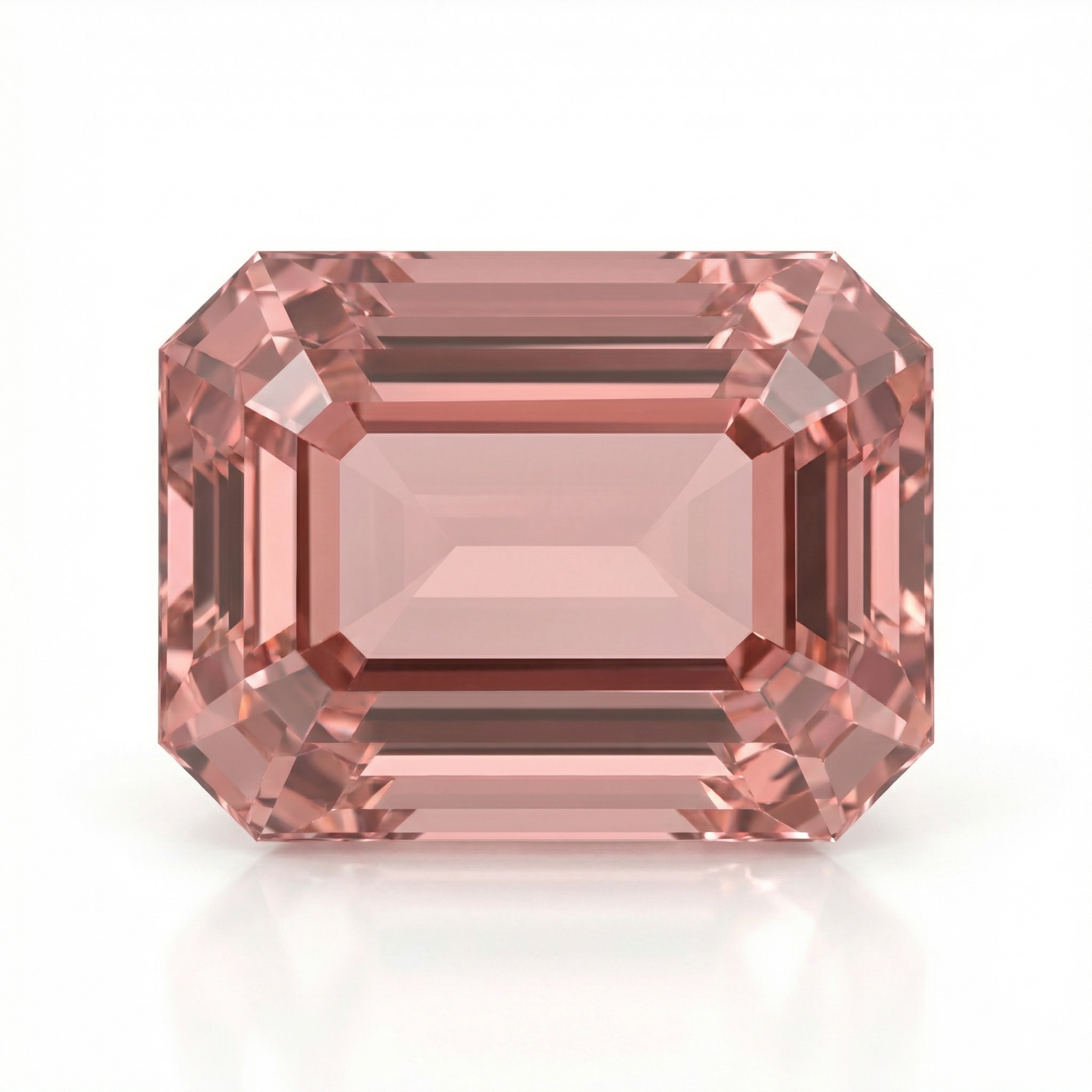IGI Certified Laboratory Grown Pink Sapphire | 1.67 Carat Emerald Cut | Fine Luxury Gemstone-Saleh Sallom