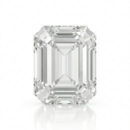 IGI Certified Laboratory Grown Colorless Sapphire | 4.98 Carat Emerald Cut | Luxury Clear Gemstone-Saleh Sallom