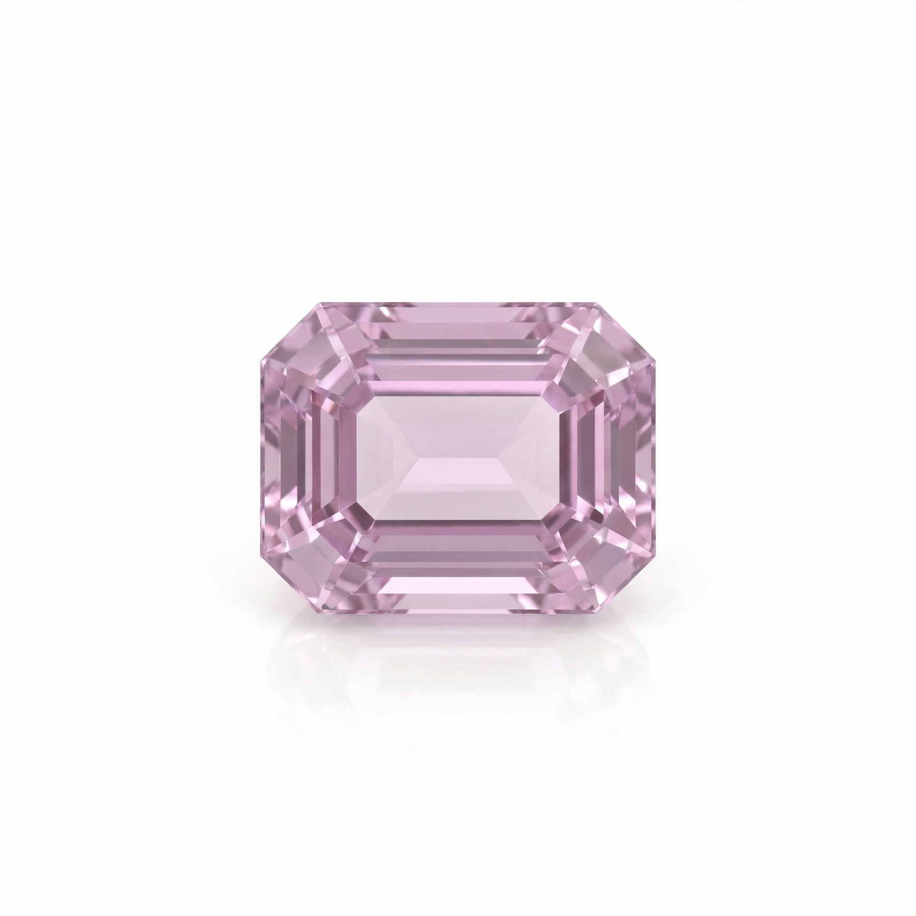 IGI Certified Laboratory Grown Pink Sapphire | 2.91 Carat Emerald Cut | Fine Luxury Gemstone-Saleh Sallom