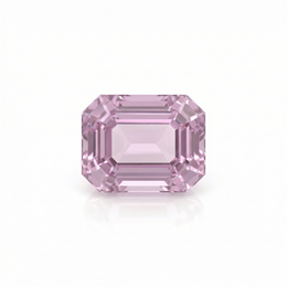 IGI Certified Laboratory Grown Pink Sapphire | 2.91 Carat Emerald Cut | Fine Luxury Gemstone-Saleh Sallom