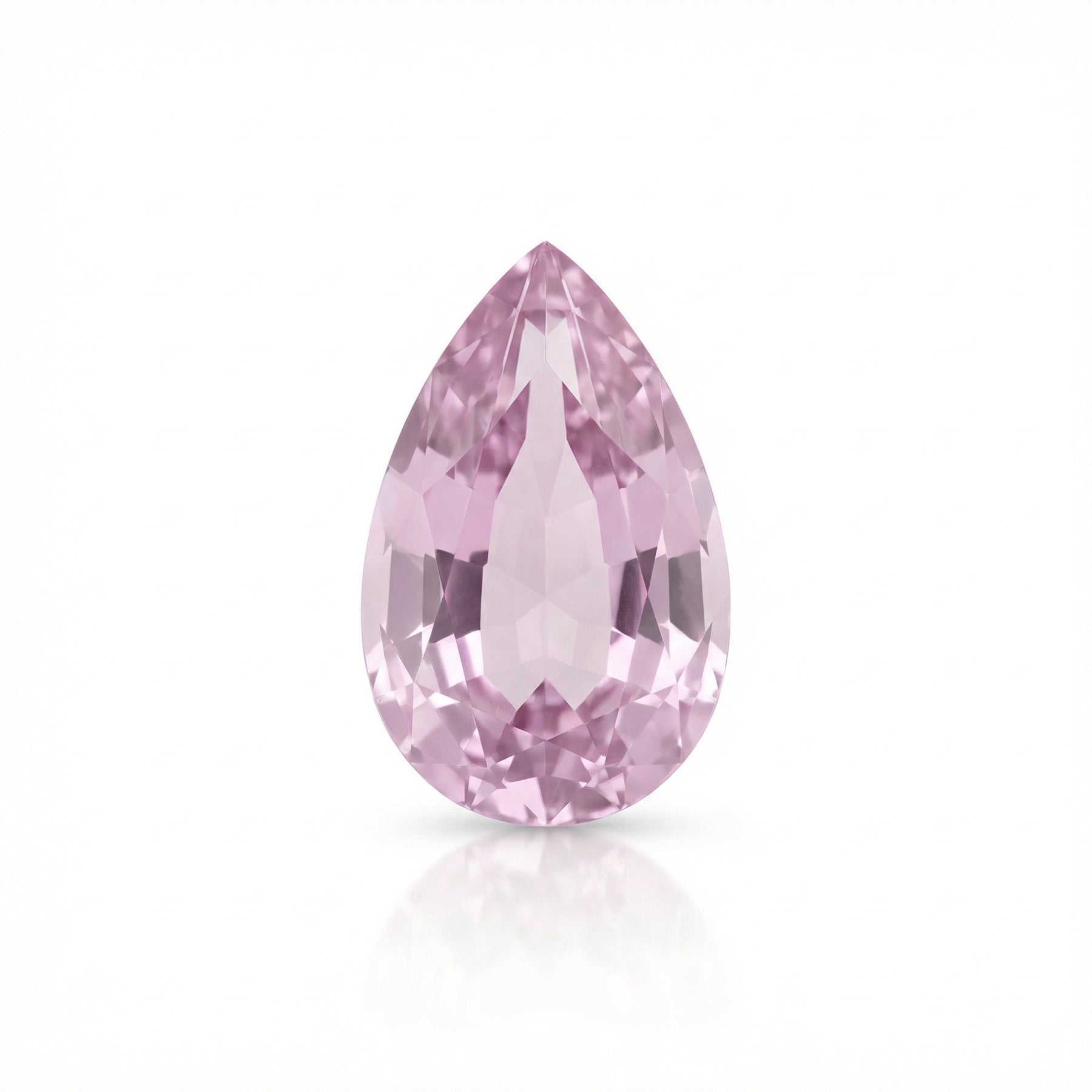 IGI Certified Laboratory Grown Pink Sapphire | 5.87 Carat Pear Mixed Cut | Luxury Statement Gemstone-Saleh Sallom
