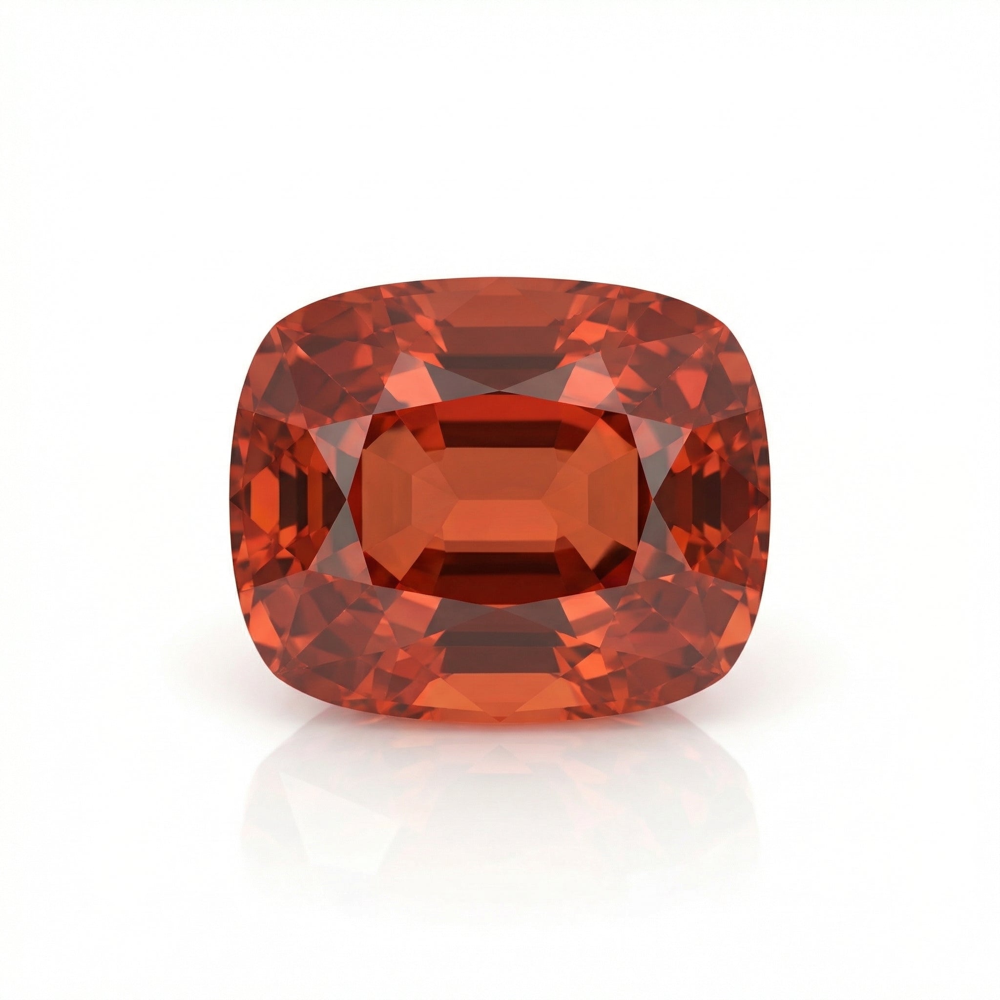 IGI Certified Laboratory Grown Ruby | 8.78 Carat Cushion Mixed Cut | Luxury Statement Gemstone-Saleh Sallom Main image