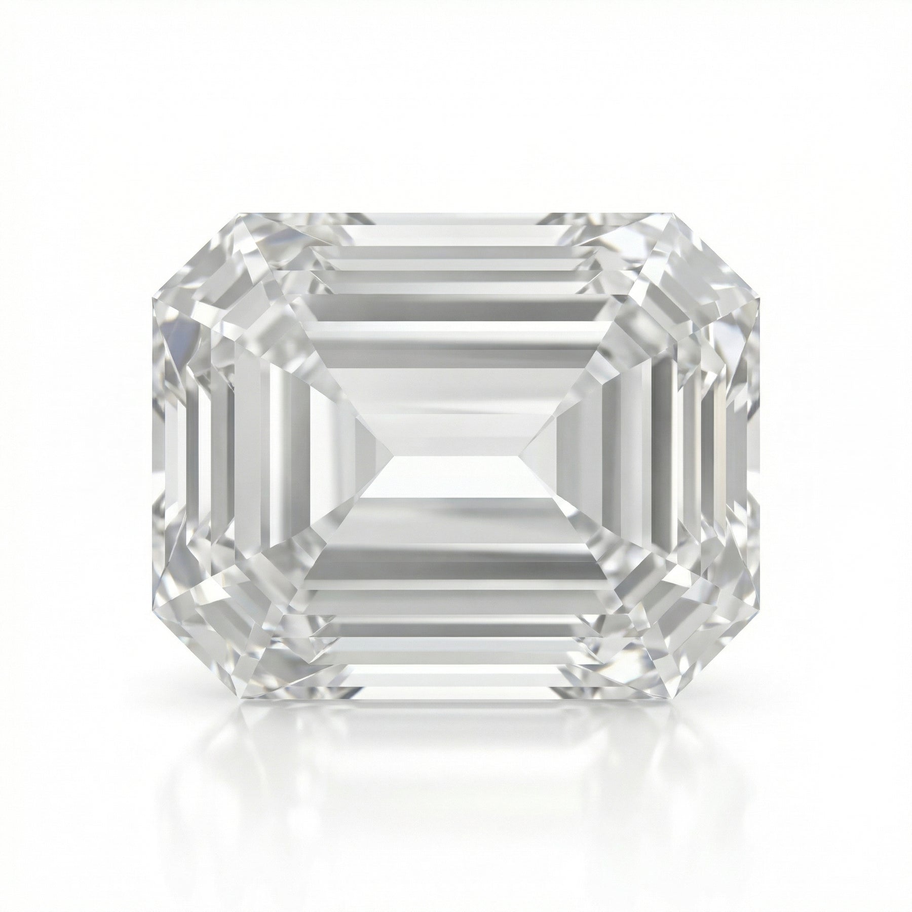 IGI Certified Laboratory Grown Colorless Sapphire | 3.75 Carat Emerald Cut | Fine Luxury Gemstone-Saleh Sallom