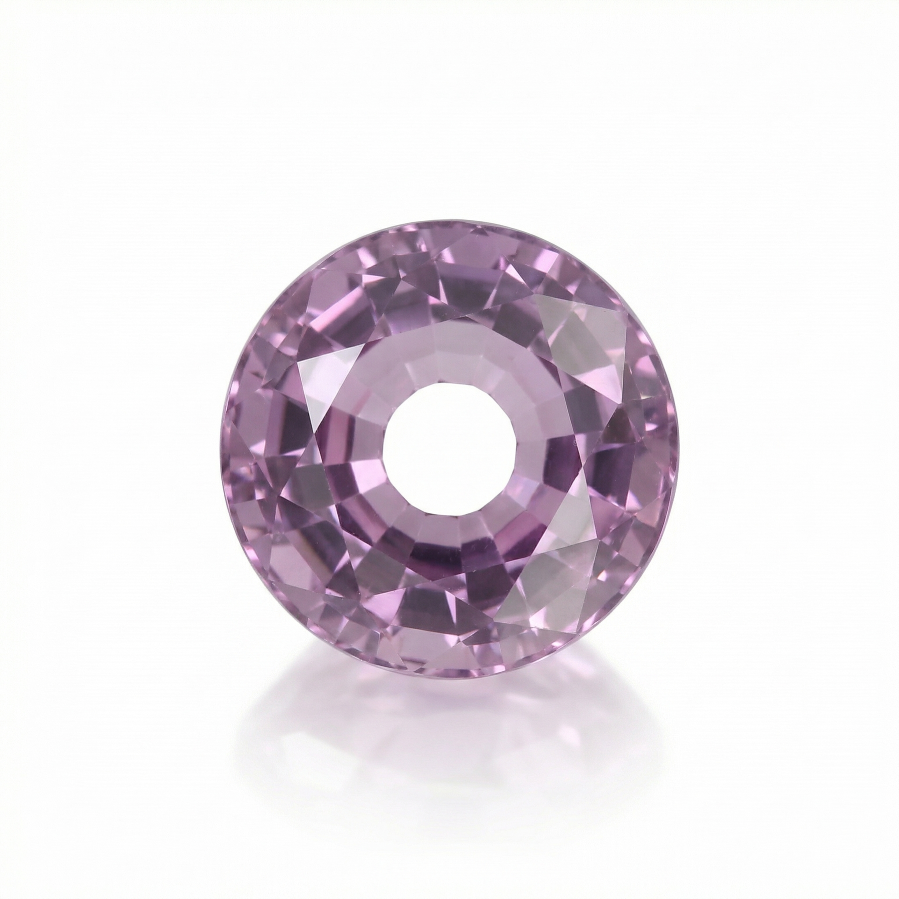 IGI Certified Laboratory Grown Pink Sapphire | 10.22 Carat Round Mixed Cut | Premium Statement Gem-Saleh Sallom