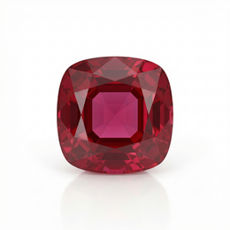 IGI Certified Laboratory Grown Ruby | 1.52 Carat Round Brilliant Cut | Purplish Red Ruby-Saleh Sallom