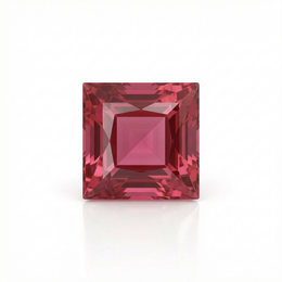 IGI Certified Laboratory Grown Ruby | 1.22 Carat Princess Cut | Purplish Red Ruby-Saleh Sallom