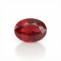 IGI Certified Laboratory Grown Ruby | 6.63 Carat Oval Brilliant Cut | Purplish Red Investment Gemstone-Saleh Sallom