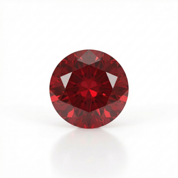 IGI Certified Laboratory Grown Ruby | 1.60 Carat Round Brilliant Cut | Purplish Red Fine Gem-Saleh Sallom