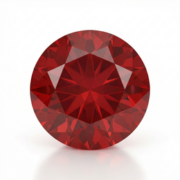 IGI Certified Laboratory Grown Ruby | 14.27 Carat Round Brilliant Cut | Purplish Red-Saleh Sallom