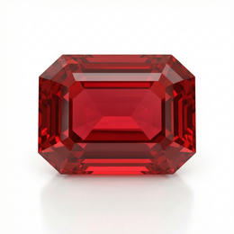IGI Certified Laboratory Grown Ruby | 30.89 Carat Emerald Cut | Exceptional Collector Statement Gem-Saleh Sallom
