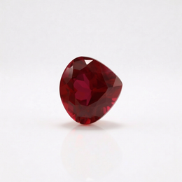 IGI Certified Laboratory Grown Ruby | 11.47 Carat Pear Mixed Cut | Premium Red Statement Gemstone-Saleh Sallom
