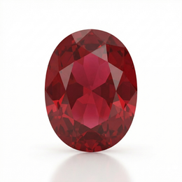 IGI Certified Laboratory Grown Ruby | 6.67 Carat Oval Brilliant Cut | Premium Red Gemstone-Saleh Sallom