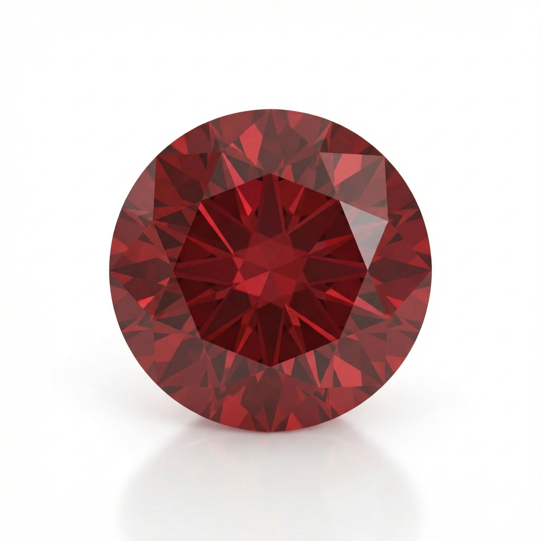 IGI Certified Laboratory Grown Ruby | 1.50 Carat Round Brilliant Cut | Fine Red Gemstone-Saleh Sallom Main image