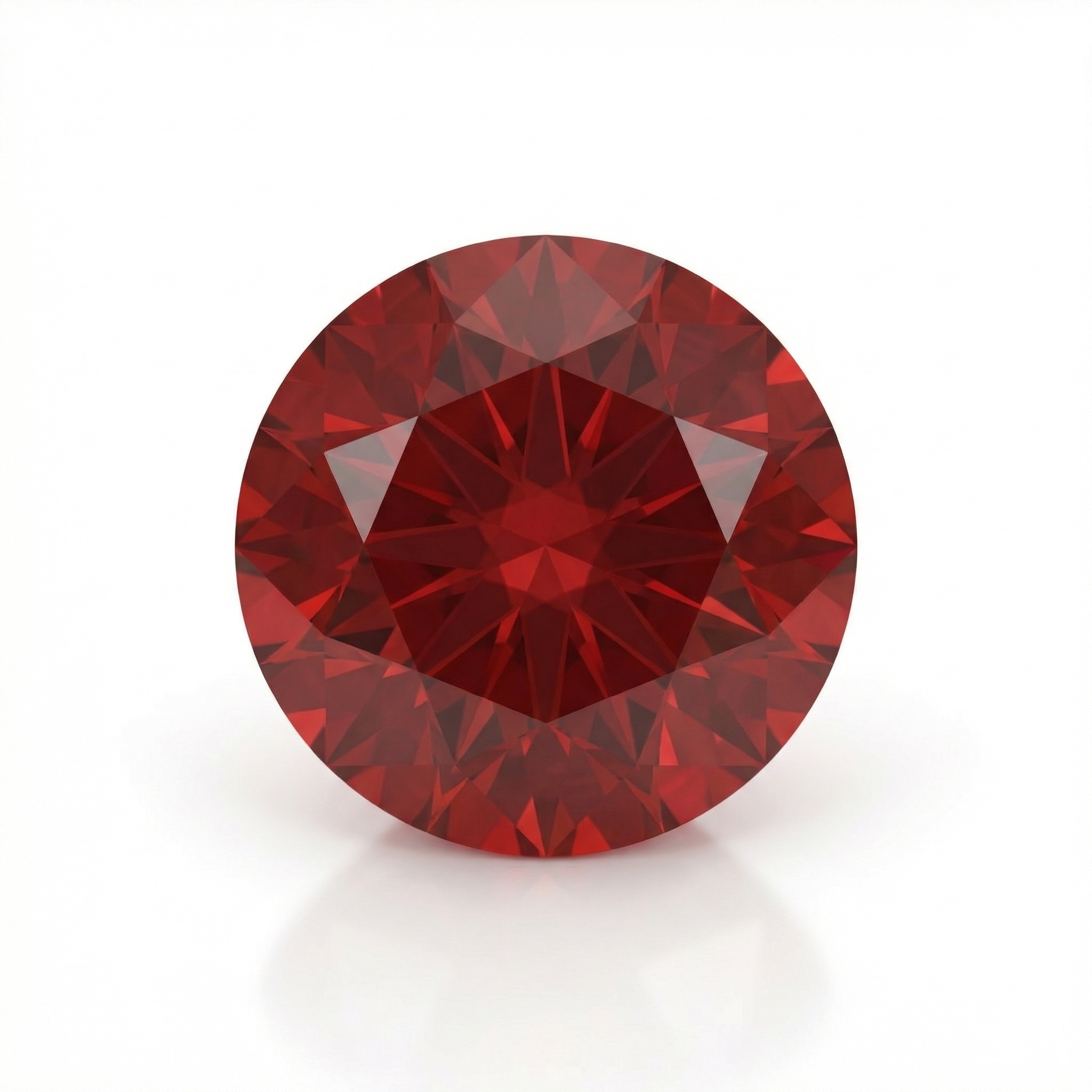 IGI Certified Laboratory Grown Ruby | 13.53 Carat Round Brilliant Cut | Premium Red Statement Gemstone-Saleh Sallom