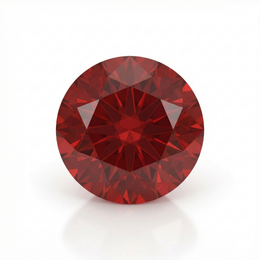 IGI Certified Laboratory Grown Ruby | 13.53 Carat Round Brilliant Cut | Premium Red Statement Gemstone-Saleh Sallom