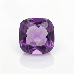 IGI Certified Laboratory Grown Pink Sapphire | 2.91 Carat Square Cushion Mixed Cut | Elegant Purplish Pink Gemstone-Saleh Sallom