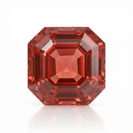 IGI Certified Laboratory Grown Pink Sapphire | 15.85 Carat Square Emerald Cut | Purplish Pink Gemstone-Saleh Sallom