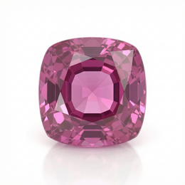 IGI Certified Laboratory Grown Pink Sapphire | 5.71 Carat Cushion Cut | Vivid Pink-Saleh Sallom