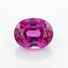 IGI Certified Laboratory Grown Purplish Pink Sapphire | 4.14 Carat Oval Mixed Cut | Luxury Gemstone-Saleh Sallom